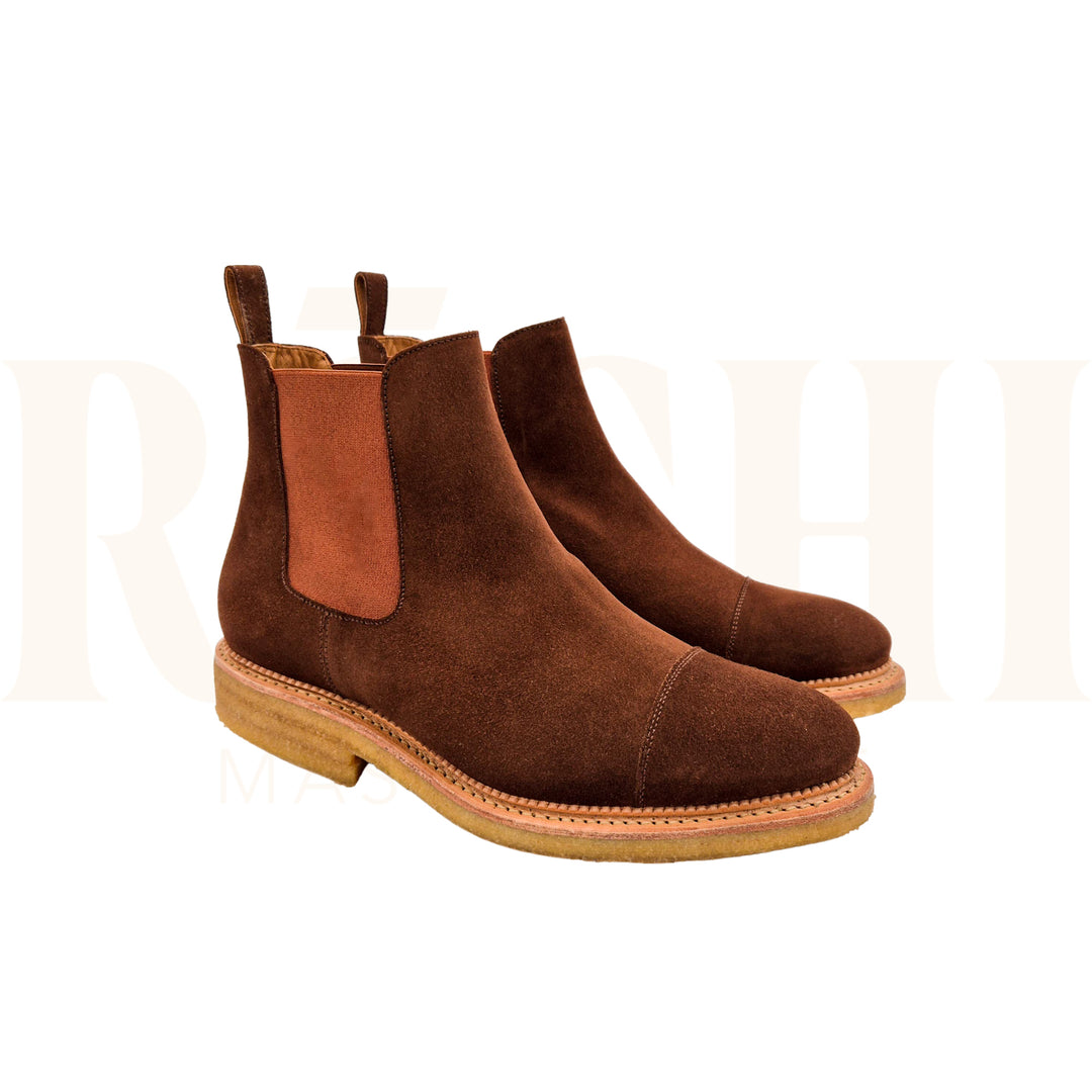 Bottines Chelsea CHARLY « Cognac » 