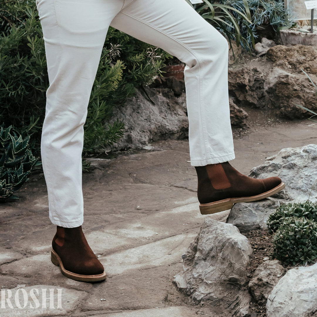 Bottines Chelsea CHARLY « Cognac » 