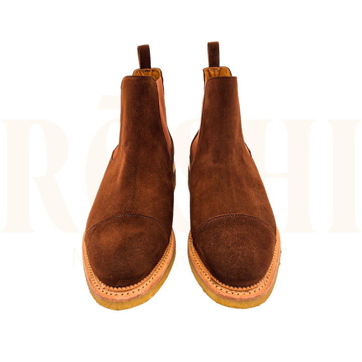 Bottines Chelsea CHARLY « Cognac » 