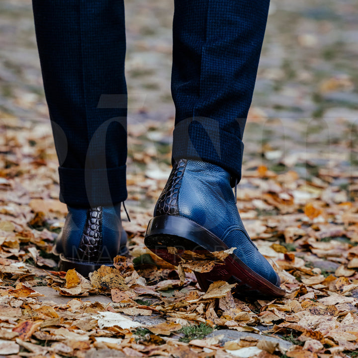 Bottes derby RYO « Blue Pebble » 