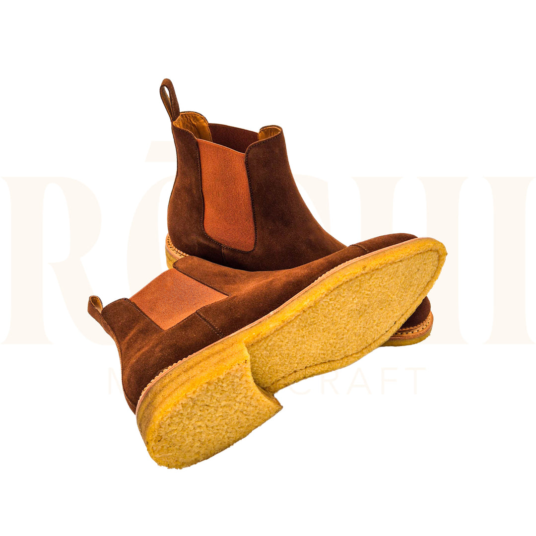 Bottines Chelsea CHARLY « Cognac » 