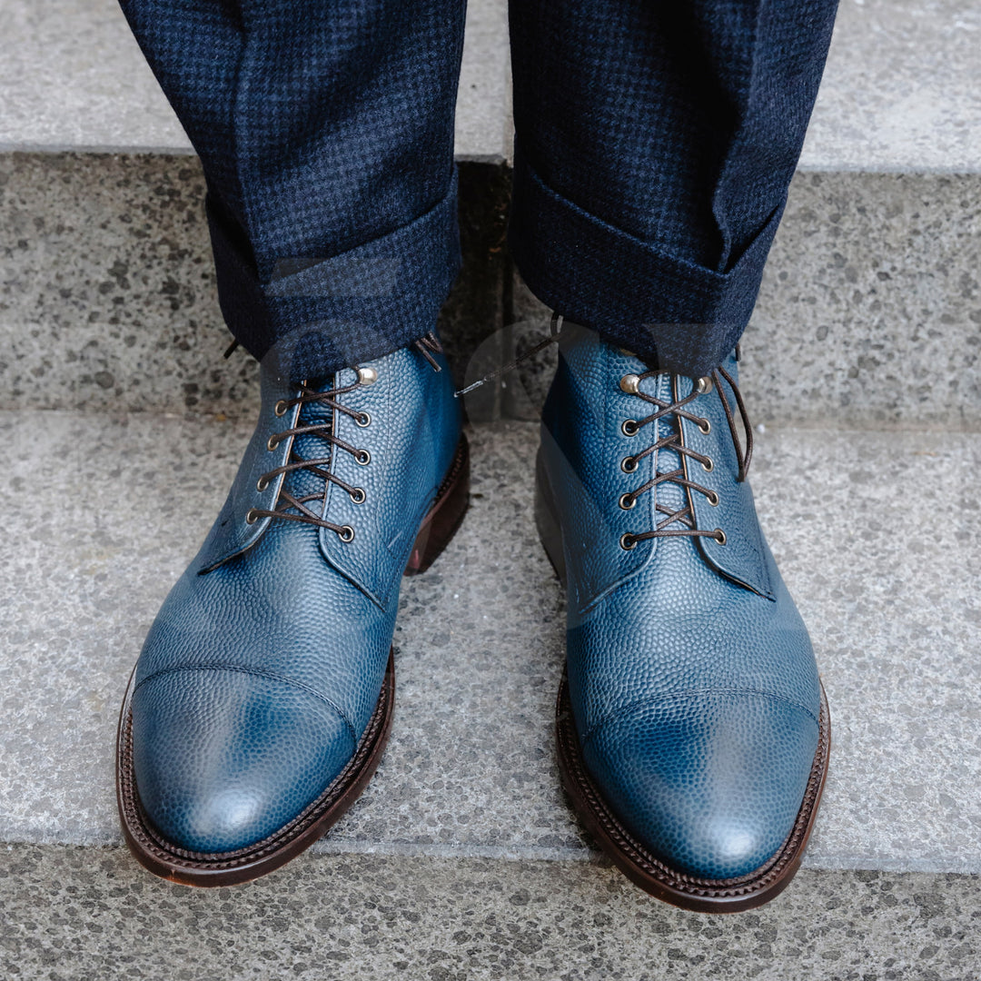 Bottes derby RYO « Blue Pebble » 