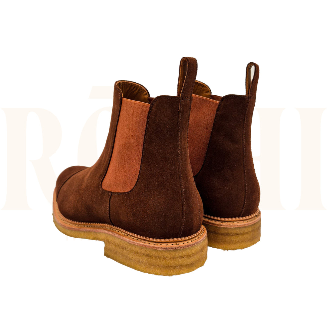 Bottines Chelsea CHARLY « Cognac » 