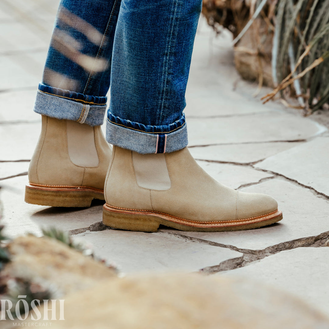Bottines Chelsea CHARLY « Dune »