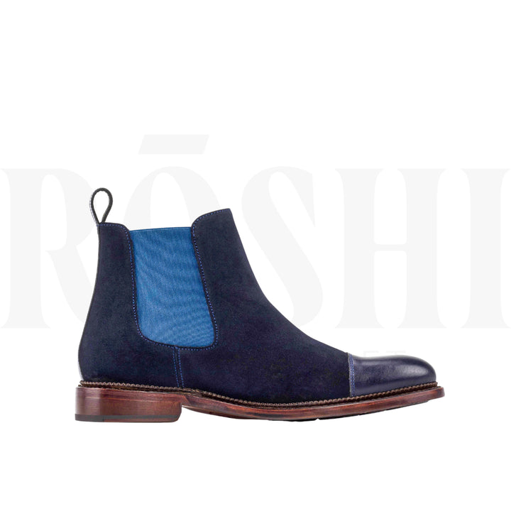 Bottines Chelsea CHARLY « Shades of Blue »